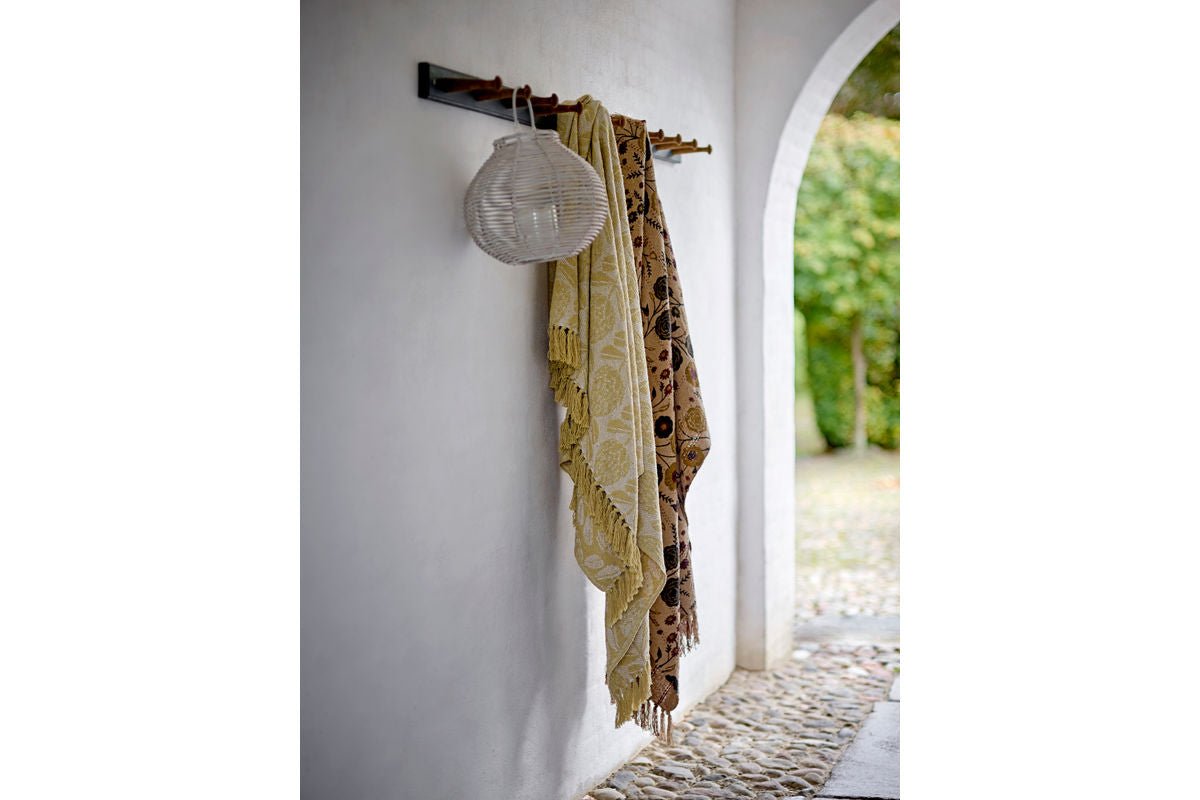 Fiora Bedspread – Recycled Cotton with Floral Pattern