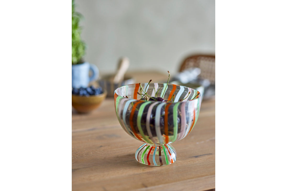 Schale Sola - Bunt aus mundgeblasenem Glas