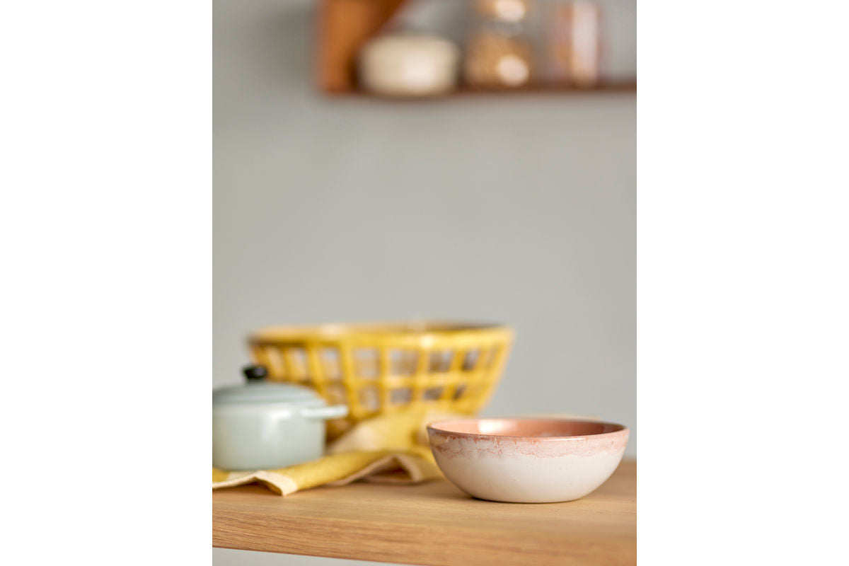 Frühstücksset Liora – Steingut mit strukturierter Glasur (12-teilig)