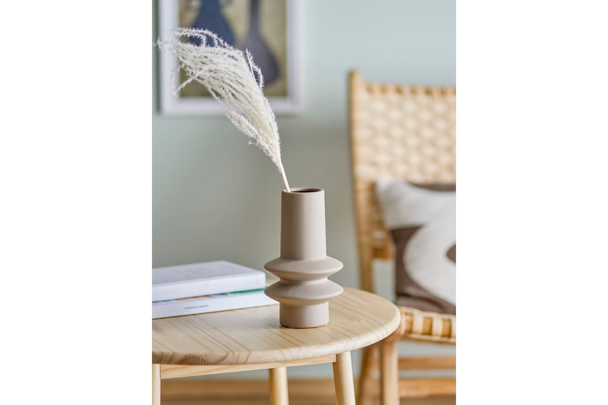 Vase "Ismar" - made of light stoneware