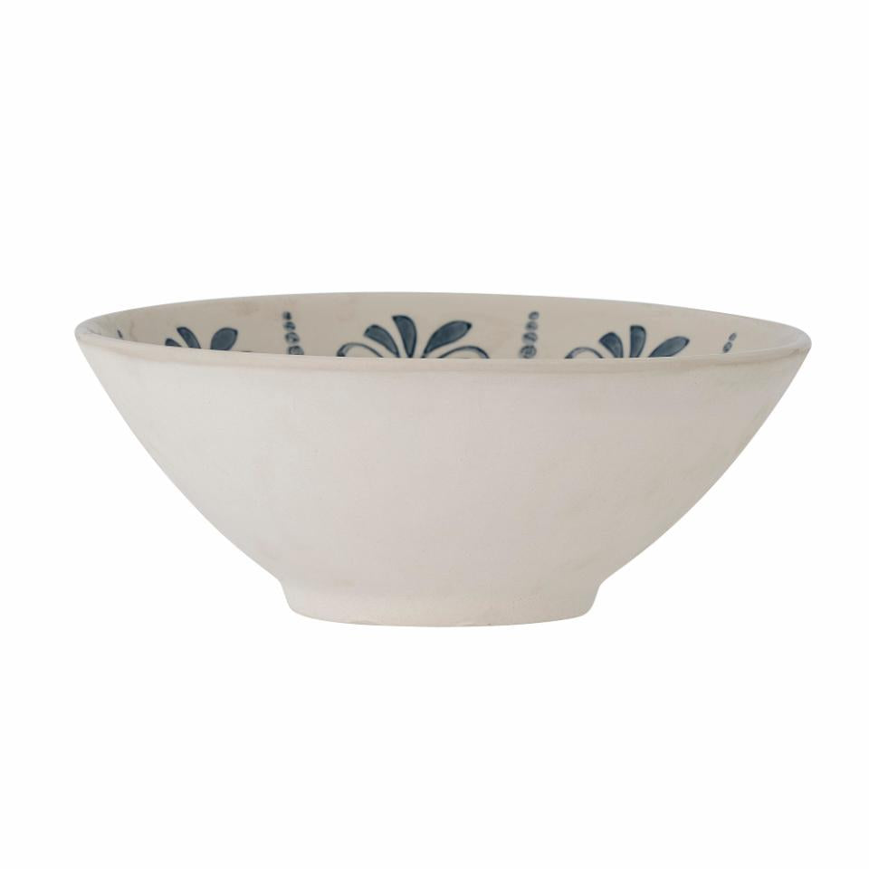 Bowl Riona – Stoneware with Hand-Painted Pattern