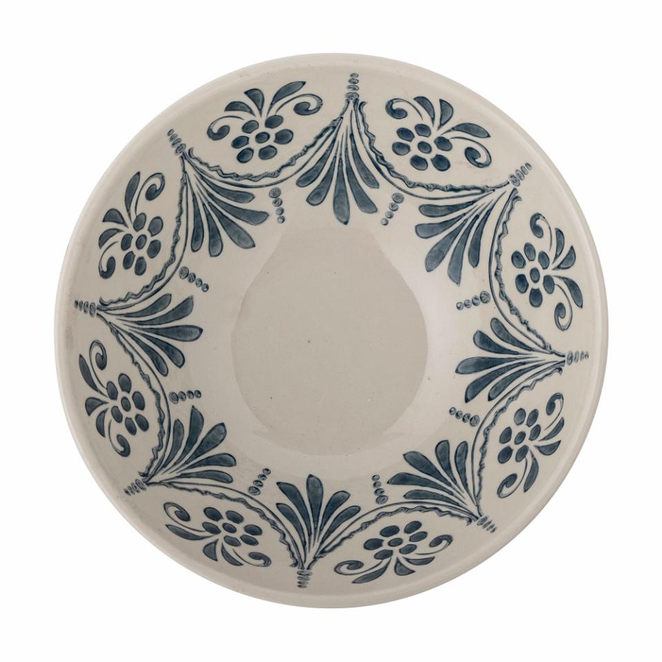 Bowl Riona – Stoneware with Hand-Painted Pattern
