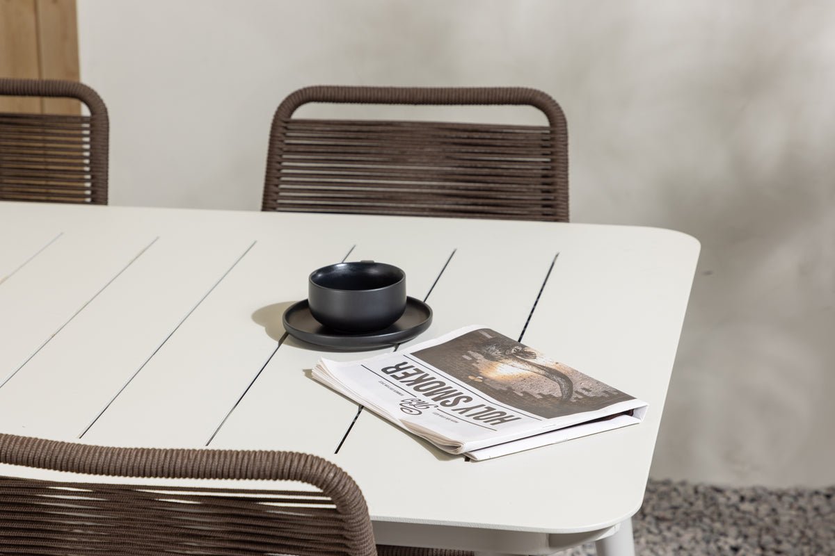 Garden Dining Set Nashville – 7-piece Outdoor Furniture Set for up to 6 People