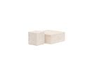 Garden Table Set Zenvia - in Beige made of Aluminum and Polypropylene