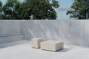 Garden Table Set Zenvia - in Beige made of Aluminum and Polypropylene