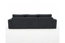Designer Ecksofa Vigo in Chenille – Anthrazit – Links