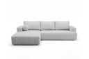 Designer Ecksofa Vanto in Bouclé – Sand – Links