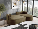 Designer Ecksofa Lucca in Samt