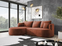 Designer Ecksofa Lucca in Samt