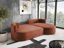 Designer Ecksofa Lucca in Samt