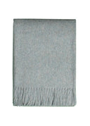 Alpaca Bedspread Ylva - Pure Alpaca Wool in Vintage Blue - 200x150 cm