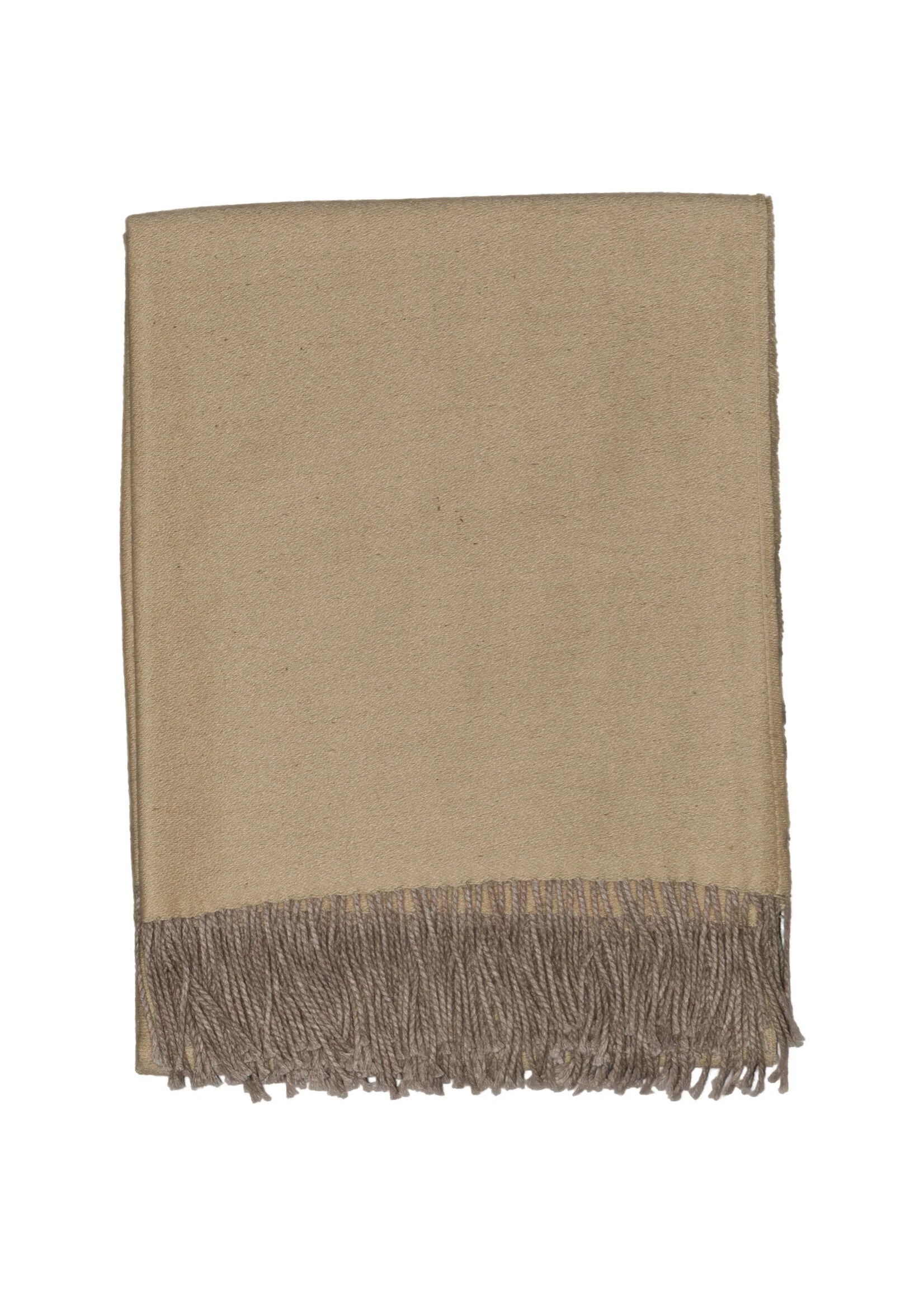 Light Alpaca Bedspread Elora - Pure Alpaca Wool in Sand - 175x135 cm