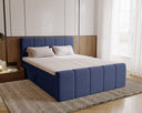 Boxspringbett Celeste Samt mit Stauraum