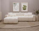 Designer Ecksofa Loft in Samt