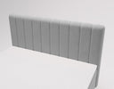 Lumière Box Spring Bed in Velvet with Storage