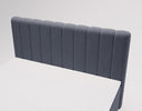 Lumière Box Spring Bed in Velvet with Storage