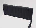 Lumière Box Spring Bed in Velvet with Storage