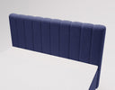 Lumière Box Spring Bed in Velvet with Storage
