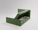 Boxspringbett Bergamo Samt mit Stauraum