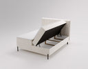 Lumière Box Spring Bed in Velvet with Storage
