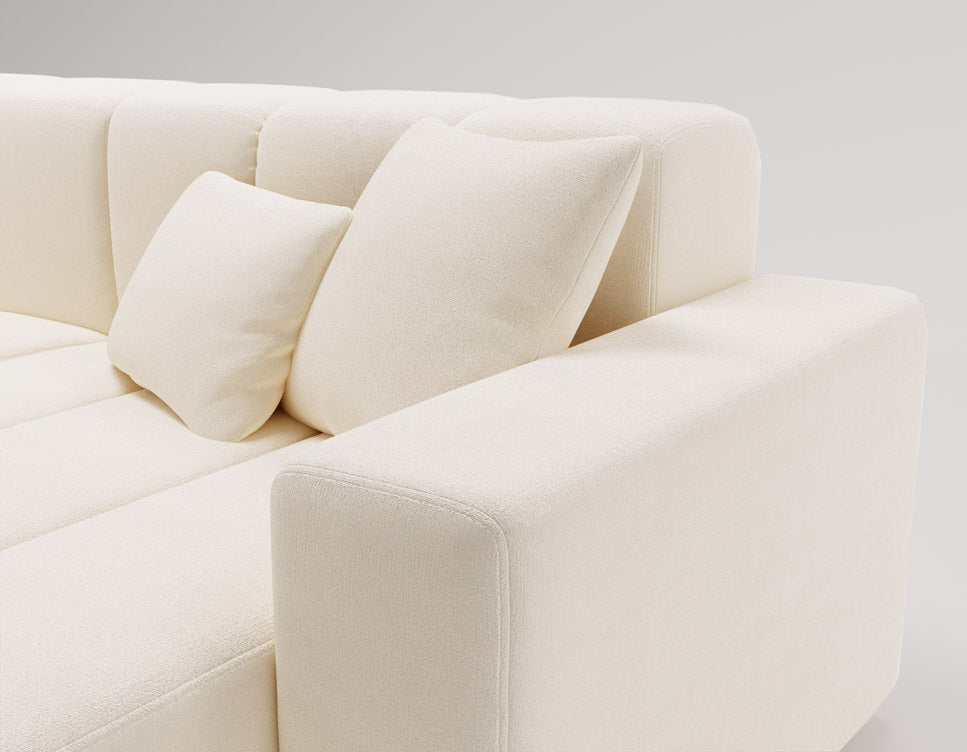 Designer Velvet Loft Sofa