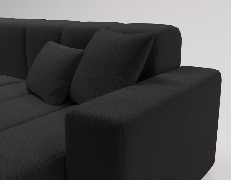 Designer Velvet Loft Sofa