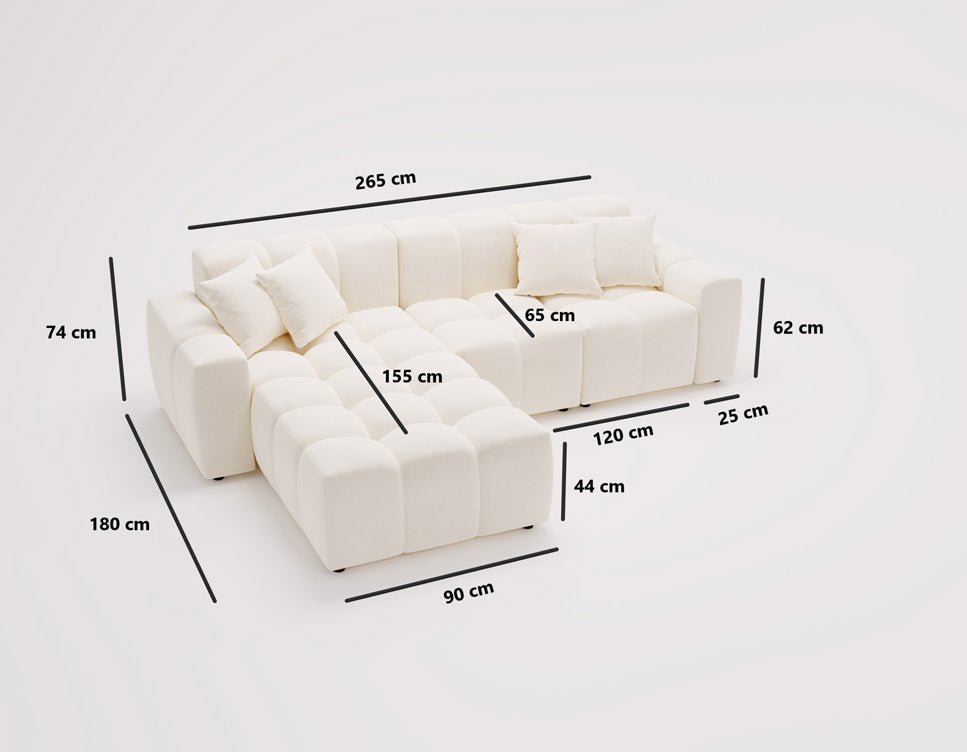 Designer Amber Sofa in Velvet