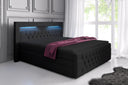 Sonno Box Spring Bed with RGB, USB, and Storage Space