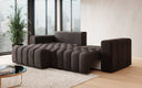 Designer corner sofa Tirina with sleeping function