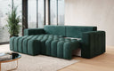 Designer corner sofa Tirina with sleeping function