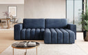 Designer corner sofa Tirina with sleeping function