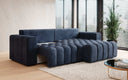Designer corner sofa Tirina with sleeping function