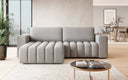 Designer corner sofa Tirina with sleeping function