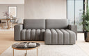 Designer corner sofa Tirina with sleeping function