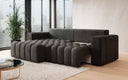 Designer corner sofa Tirina with sleeping function