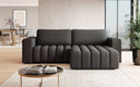 Designer corner sofa Tirina with sleeping function