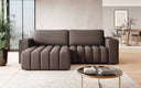 Designer corner sofa Tirina with sleeping function