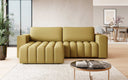 Designer corner sofa Tirina with sleeping function