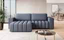 Designer corner sofa Tirina with sleeping function