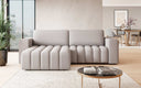 Designer corner sofa Tirina with sleeping function
