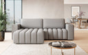 Designer corner sofa Tirina with sleeping function
