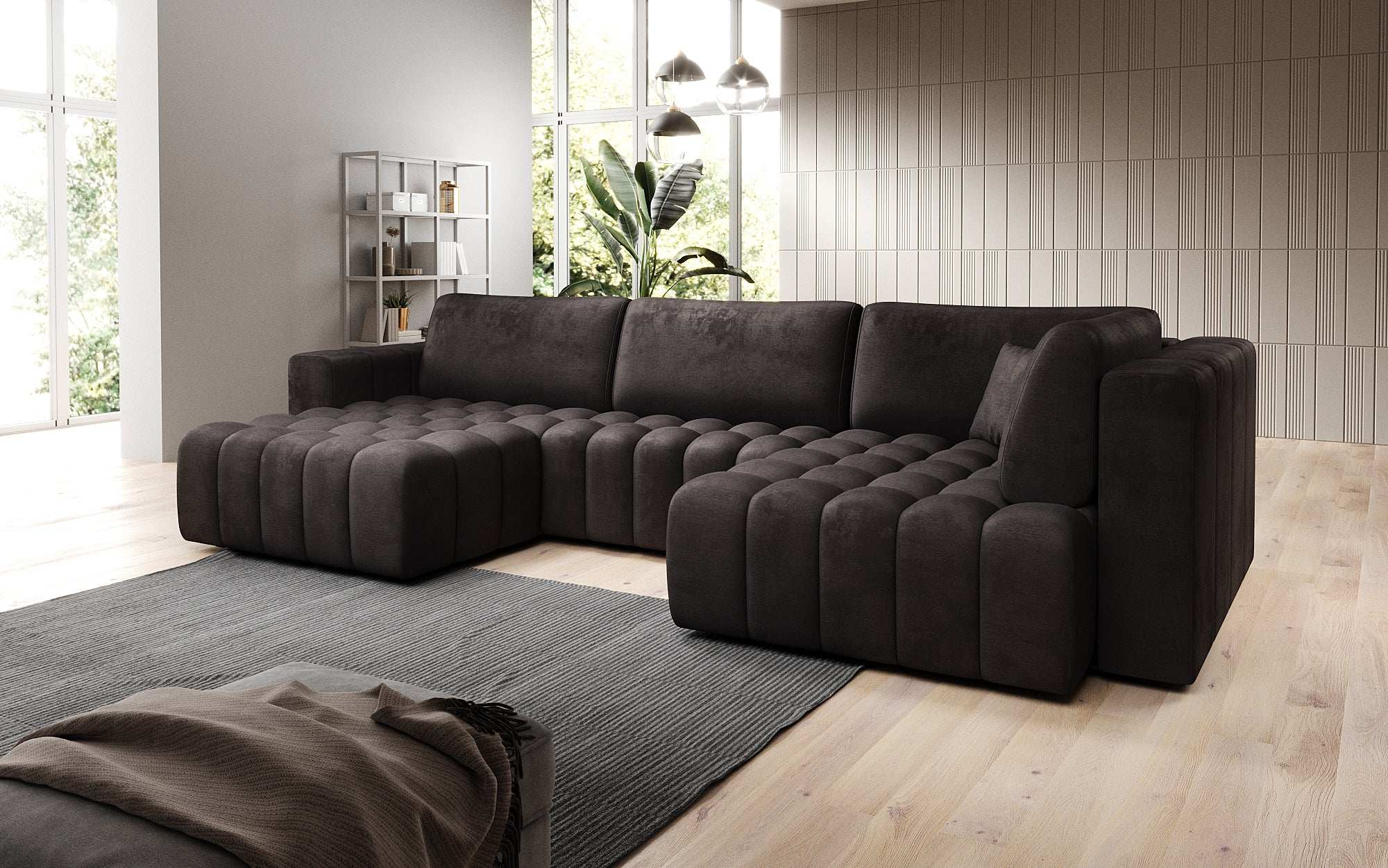 Designer Sofa Carla with Sleep Function