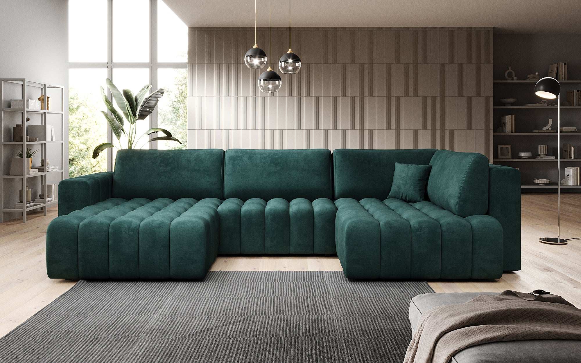 Designer Sofa Carla with Sleep Function