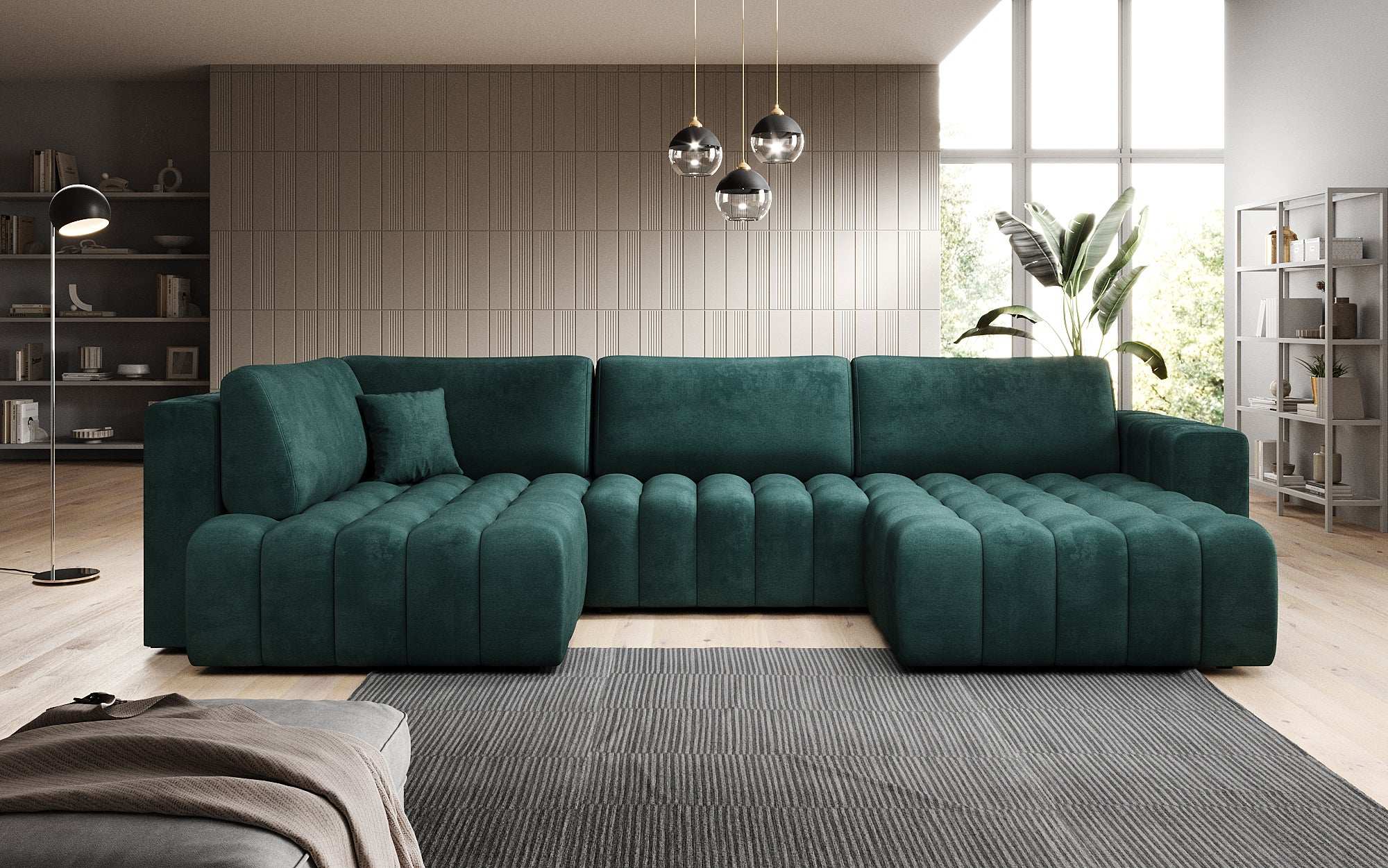 Designer Sofa Carla with Sleep Function