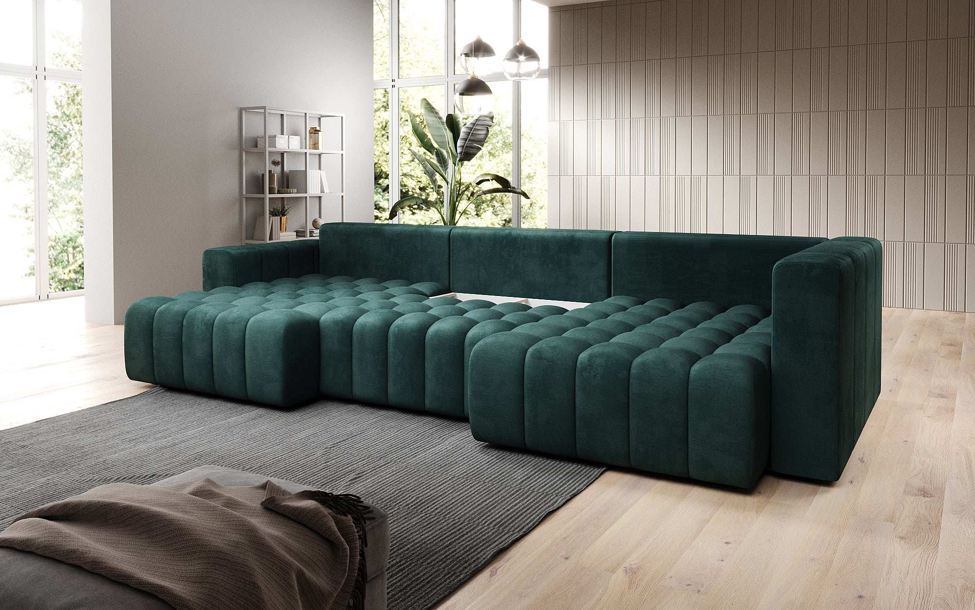 Designer Sofa Carla with Sleep Function