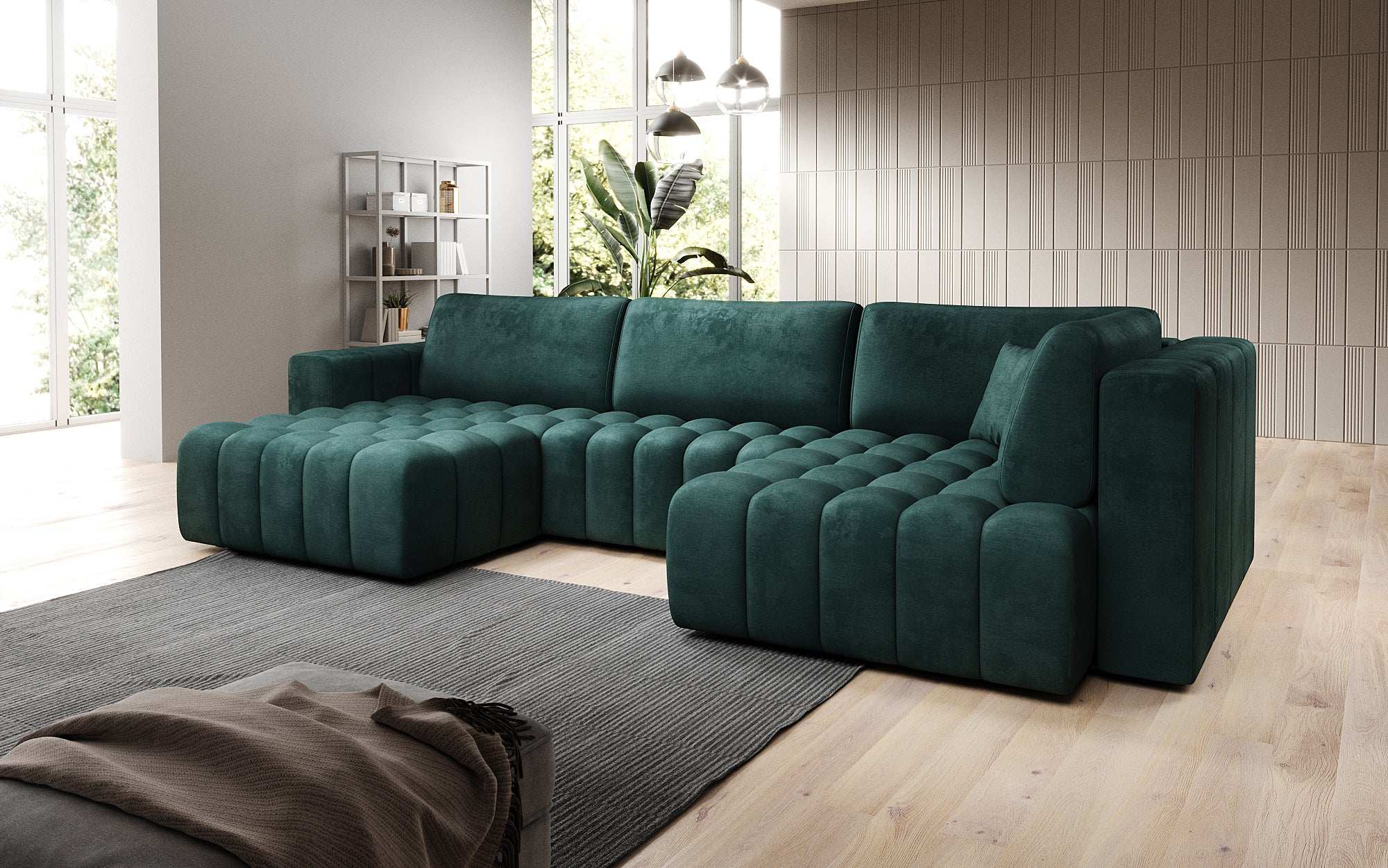 Designer Sofa Carla with Sleep Function
