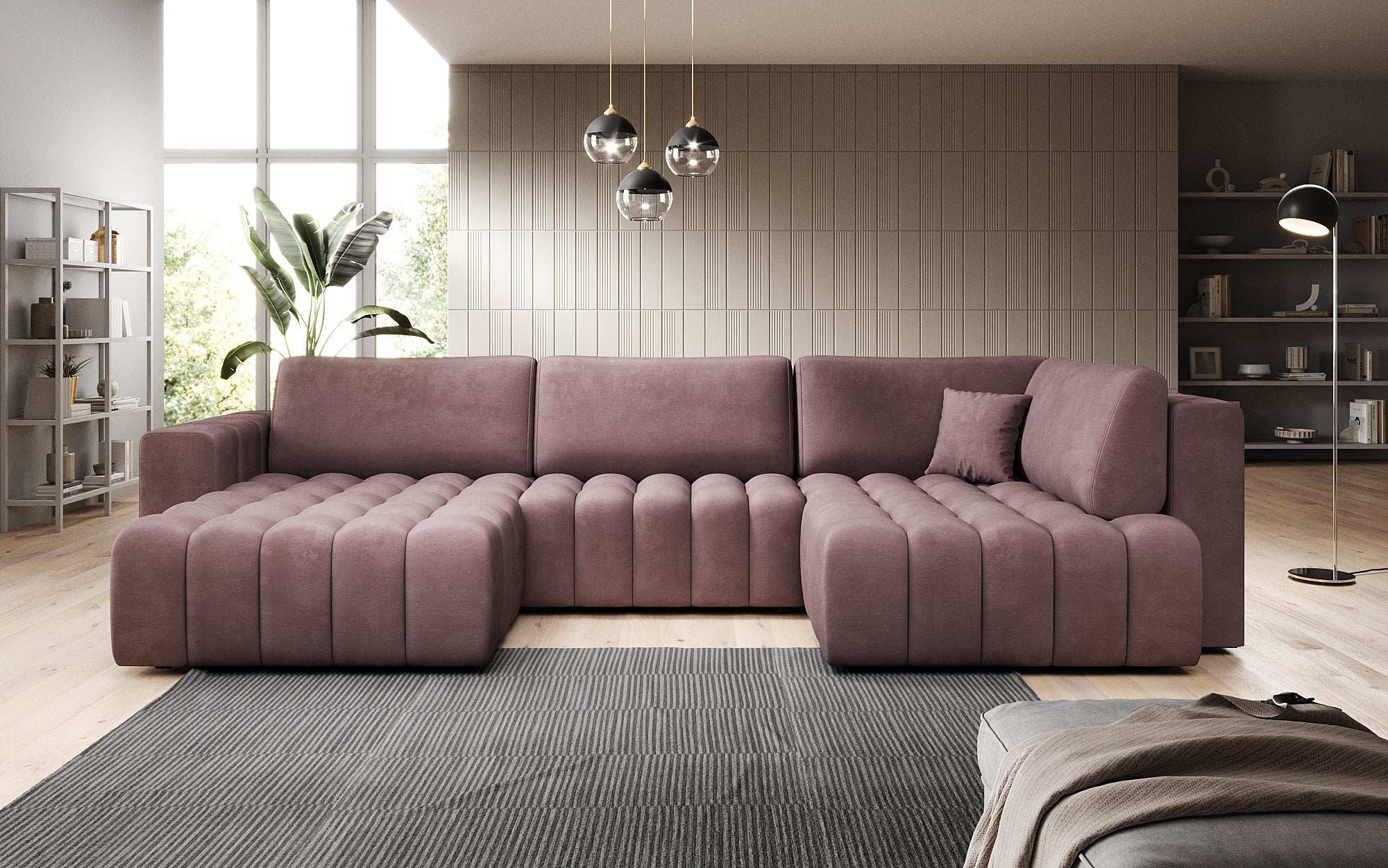 Designer Sofa Carla with Sleep Function