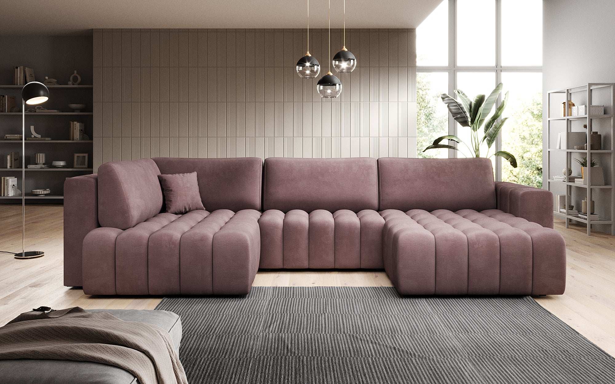 Designer Sofa Carla with Sleep Function