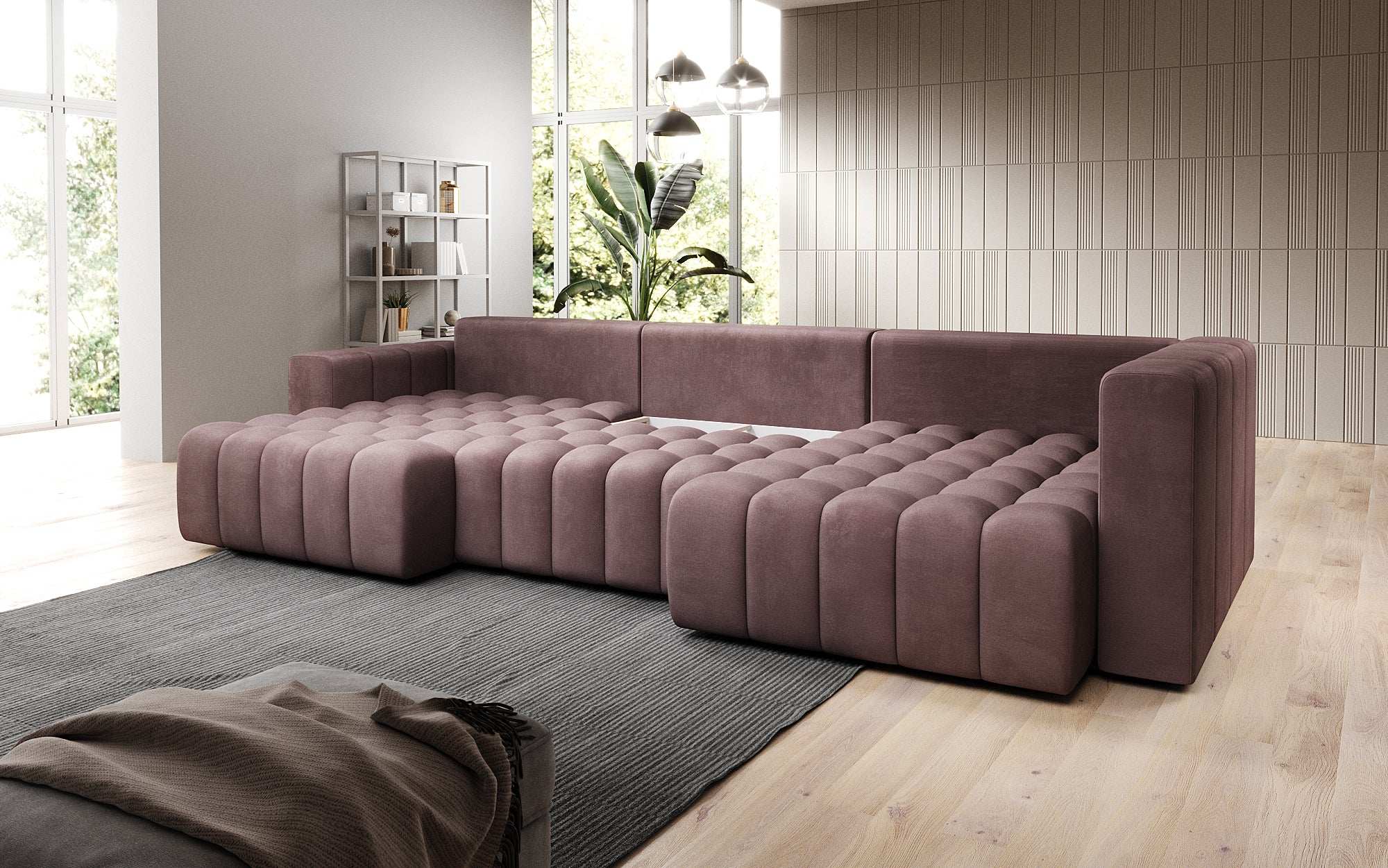 Designer Sofa Carla with Sleep Function