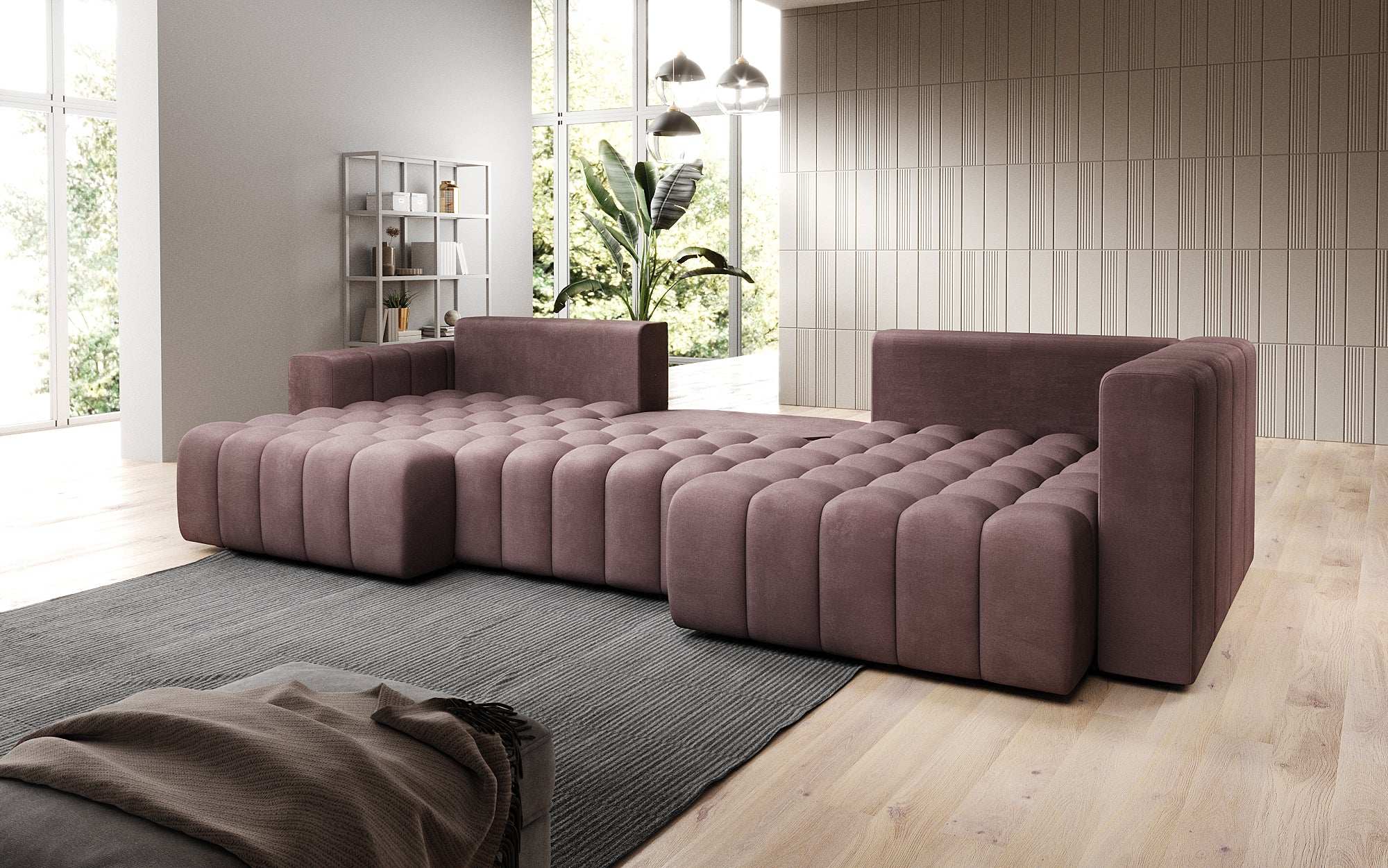Designer Sofa Carla with Sleep Function